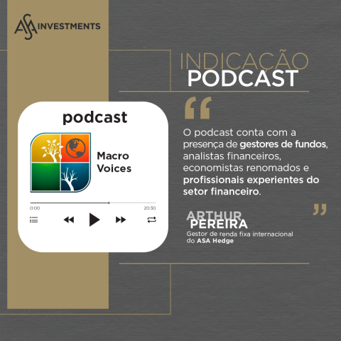 ASA Hedge; podcast macro Voices;podcast de finanças; podcast de investimentos